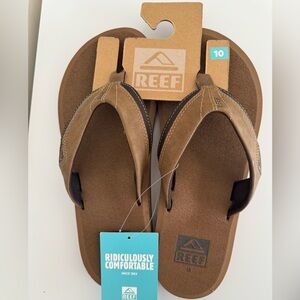 Reef Flip Flops Men’s Cushion Comfort Size 10 NWT